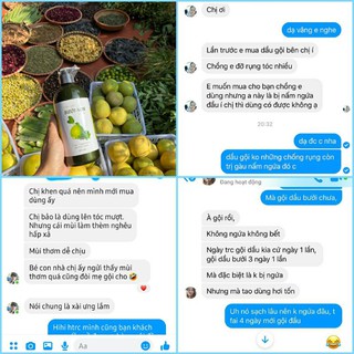 [500ml] DẦU GỘI BƯỞI NON