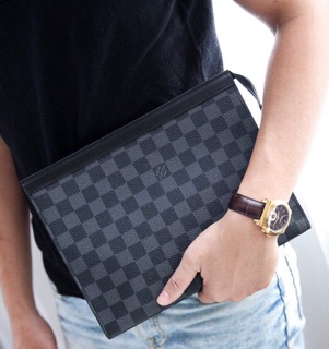 Túi Cluth LV unisex size 25 fullbox