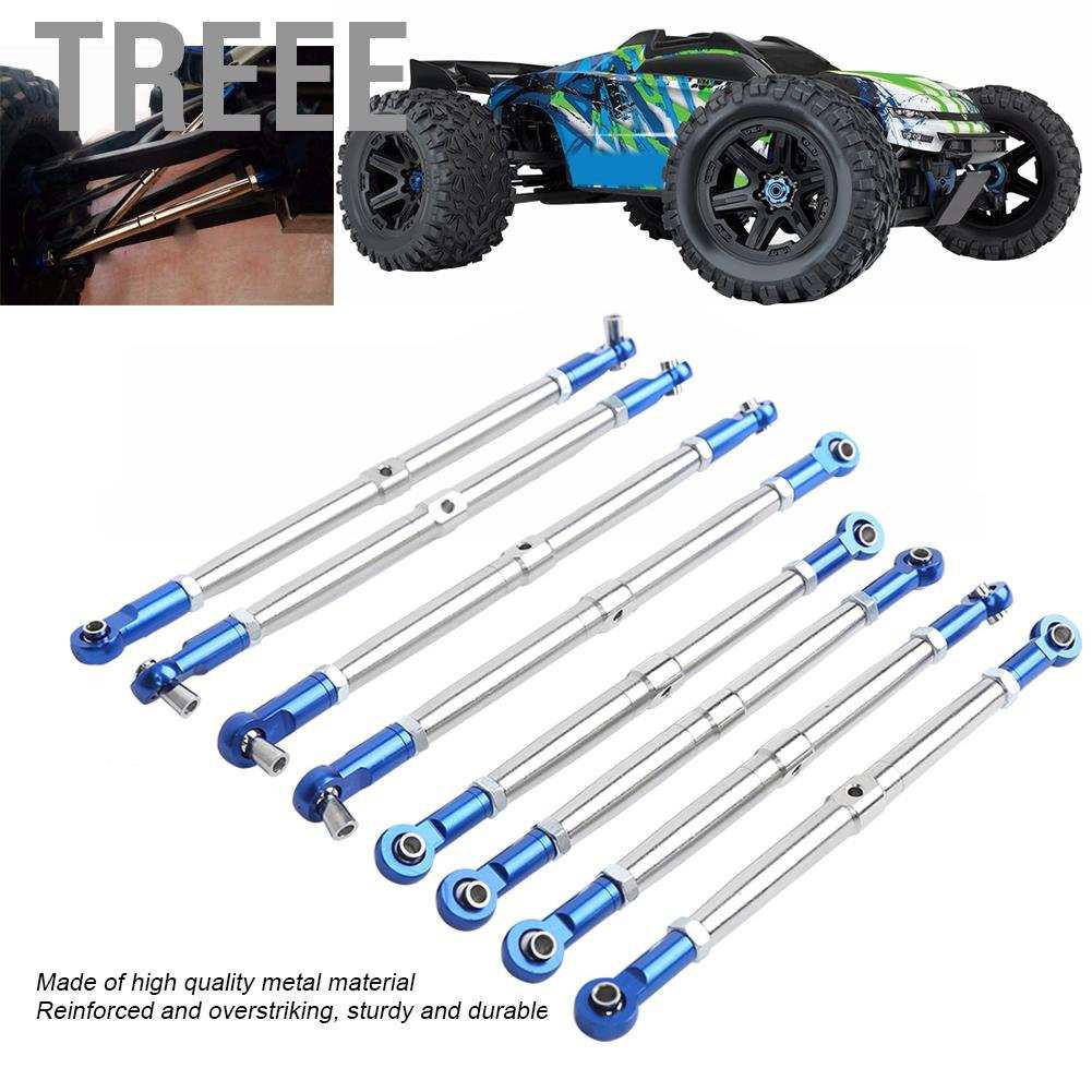 RC Set 8 Thanh Nối Bằng Kim Loại Cho Mô Hình Xe Traxxas 1 / 10 E Revo2.0 5319x 5338r