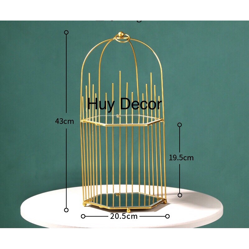 kệ đựng mỹ phẩm Basic hình lục lăng