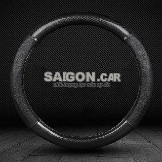 🔥HCM-Bọc vô lăng, bọc da vô lăng carbon không có logo