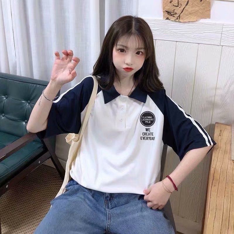 Thời trang áo phông / áo phông / áo thun polo nữ ngắn tay