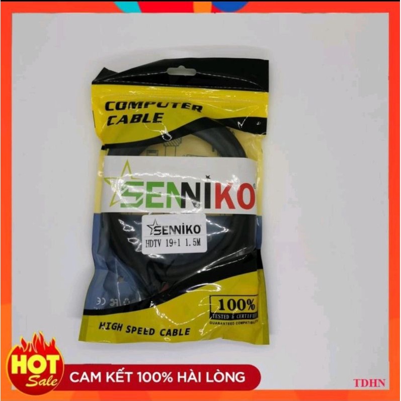 [Hãng] Dây cáp HDMI 1.5M 3M 5M 10M SENNIKO Chính hãng tốc độ cao