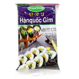 COMBO 10 GÓI RONG BIỂN HÀN QUỐC ĂN LIỀN