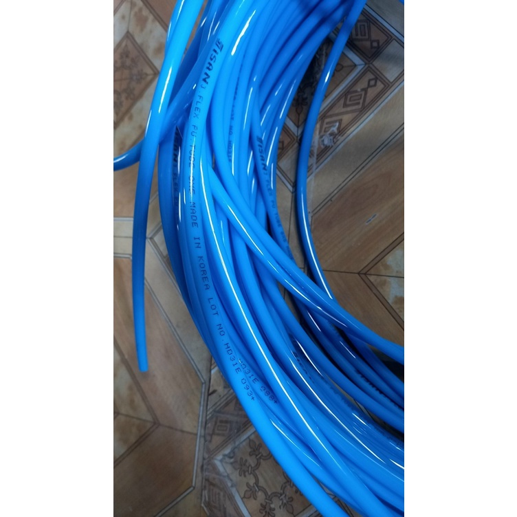 Ống nước PU Jisan ống 12x8mm bán theo mét  DÂY HƠI KHÍ NÉN PU JISAN KOREA PHI 12MM