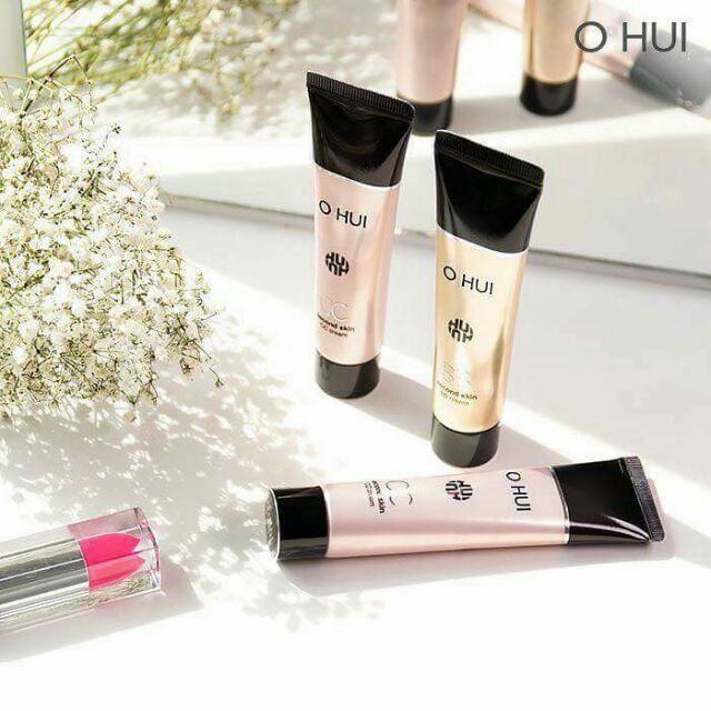 Kem trang điểm mỏng mịn tự nhiên Ohui Second Skin Cc Cream che khuyết điểm - mỹ phẩm công ty chính hãng cao cấp Hàn Quốc