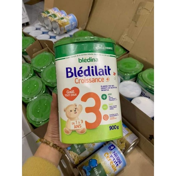 (Date T5 2025)Sữa Bledilait số 3 của Pháp hộp 900g thiên về kg cho bé