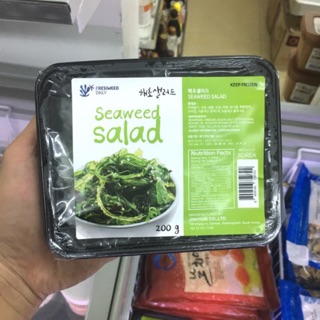 Rong Biển Tươi Làm Salad, Trộn Vừng Dầu Mè Hộp 200g