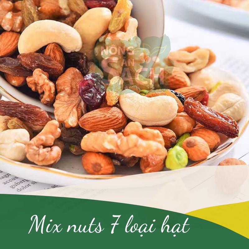 Combo Mix 7 Loại Hạt Dinh Dưỡng 250g