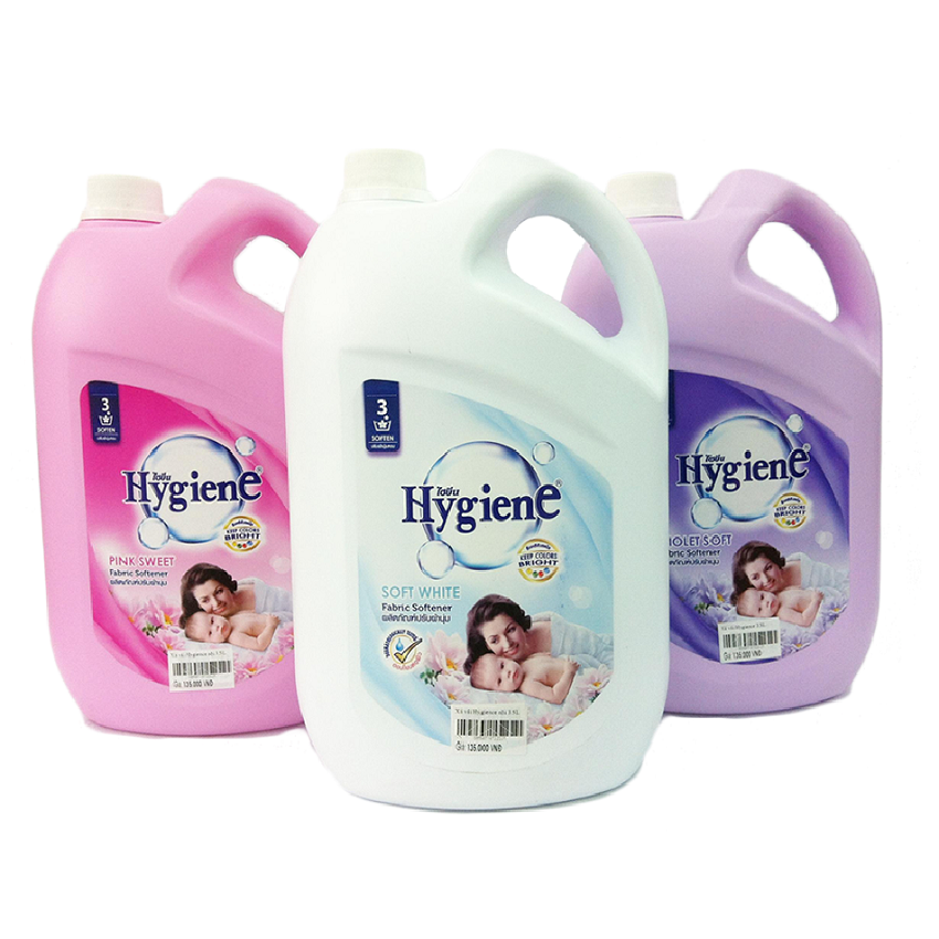 [Chính hãng] Nước Xả Vải HYGIENE Thái Lan 3500 ml - Hàng Thái [Hàng Auth - Chọn màu]