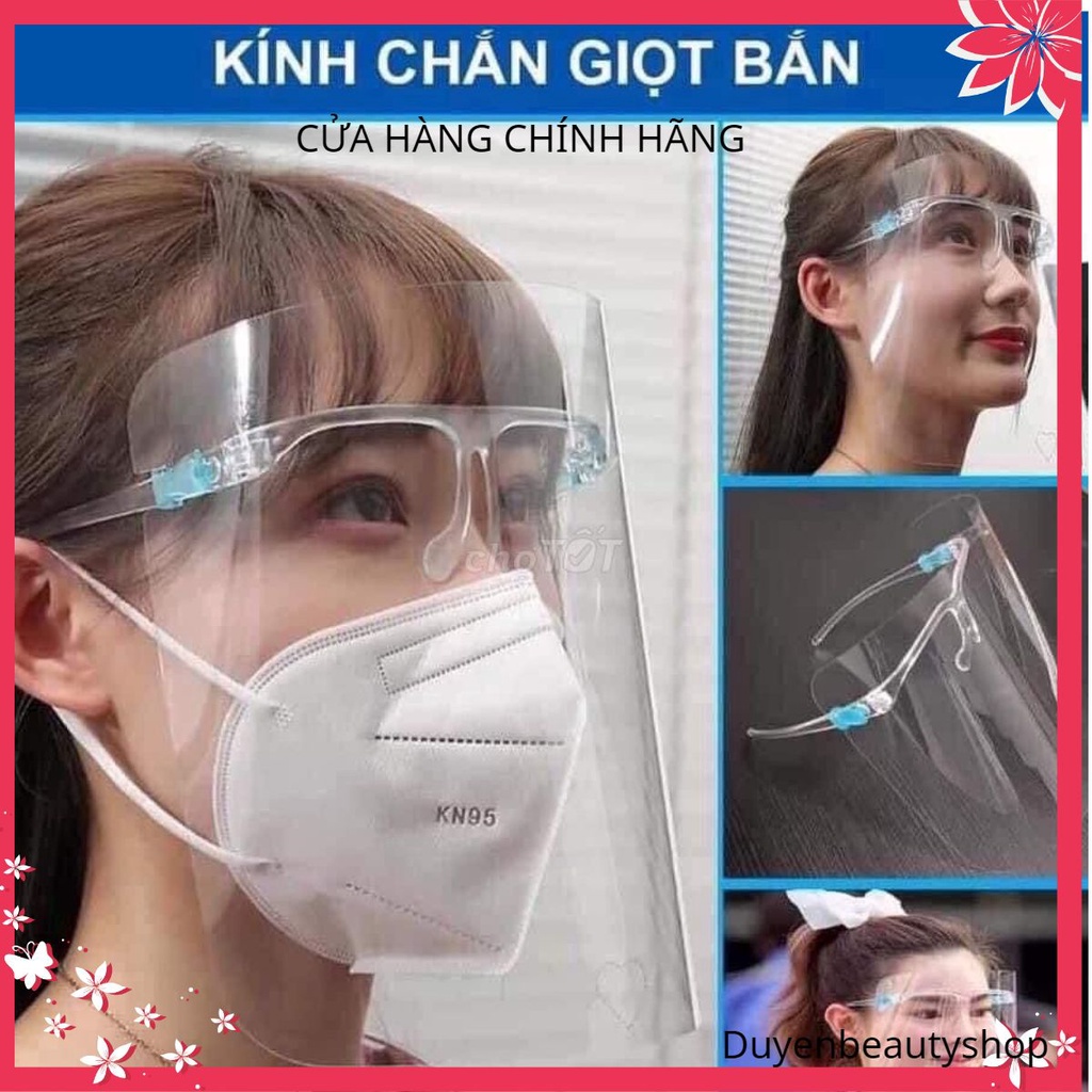 Kính Chống Giọt Bắn,bảo hộ chống dịch, chống bụi