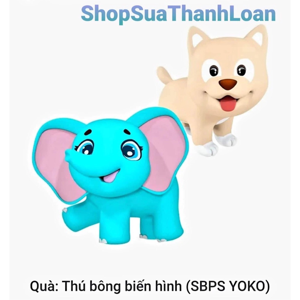 THÚ BÔNG BIẾN HÌNH YOKO  Quà tặng từ Yoko Vinamilk