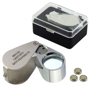Kính Phóng Đại Có Đèn Led 30X21Mm