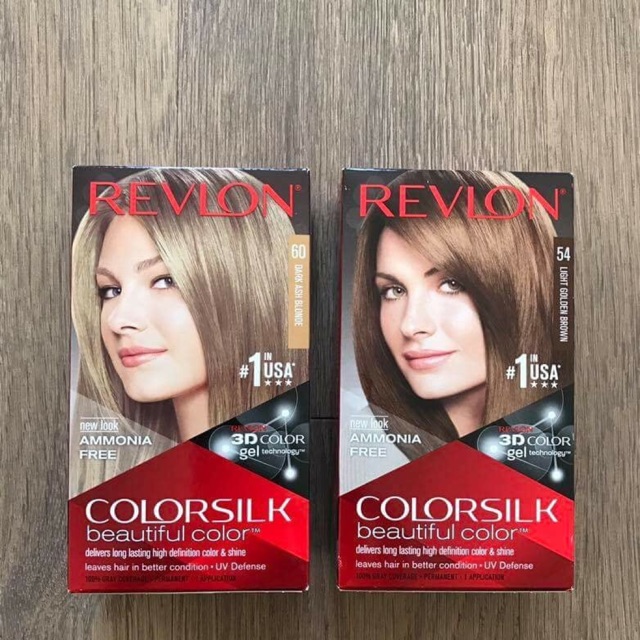 Thuốc nhuộm tóc Revlon Colorsik USA 3Đ