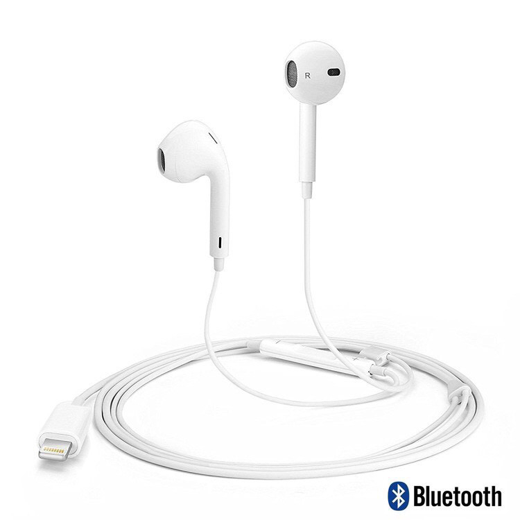 [Bảo Hành 12th] Tai Nghe Lightning Iphone 7-7 Plus-8-8 Plus-X-Xr-Xs Max-11 - Tự Động Kết Nối Bluetooth -Chất Lượng Cao