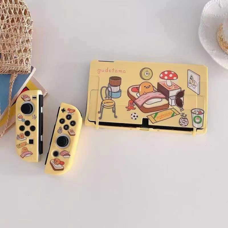 Vỏ TPU mềm in hoạt hình dễ thương cho máy Nintendo Switch OLED 2022
