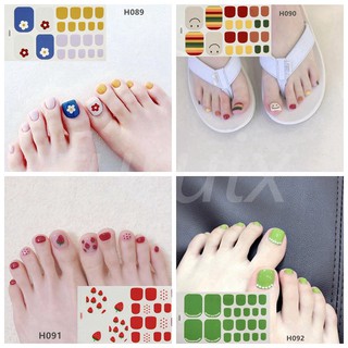 Miếng Dán Móng Chân Nghệ Thuật