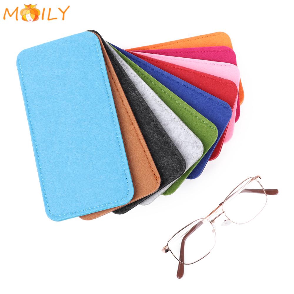 Túi Đựng Mắt Kính Chất Liệu Vải Nỉ Mềm Mại