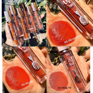 Son Kem Lì Ốc Sên Kiss Beauty Long Lasting Lipgloss No.7935