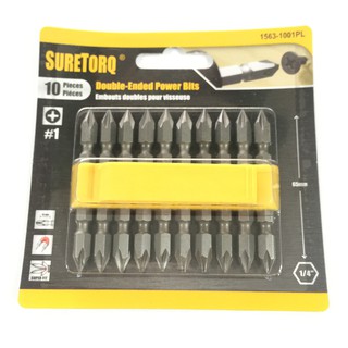 Mũi siết vít 2 đầu bake suretorq 1563-1001pl ph1x65mm