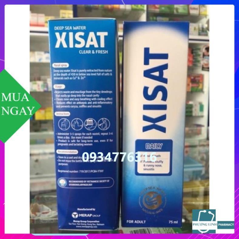 Xịt mũi XISAT người lớn