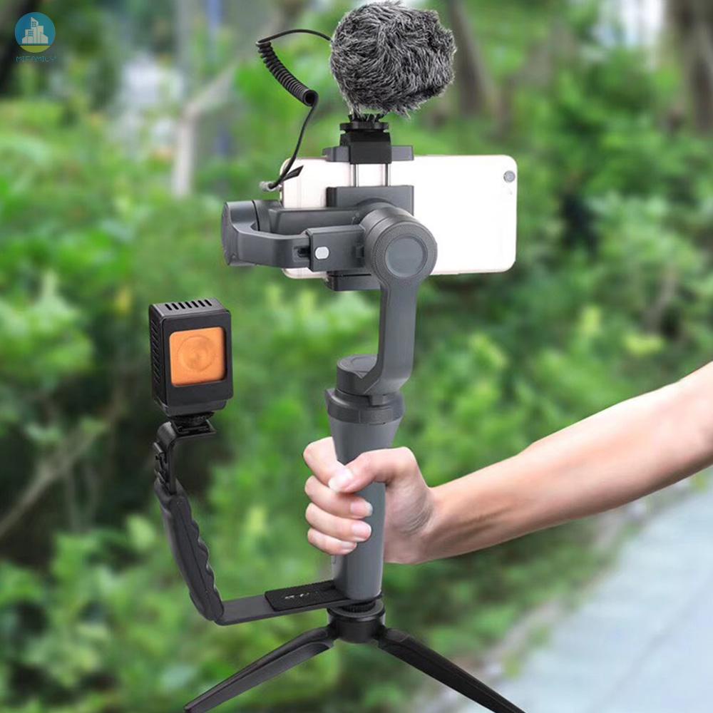 Giá Đỡ Chữ L Gắn 2 Tay Cầm Chống Rung Dji Osmo Mobile Zhiyun Smooth 4