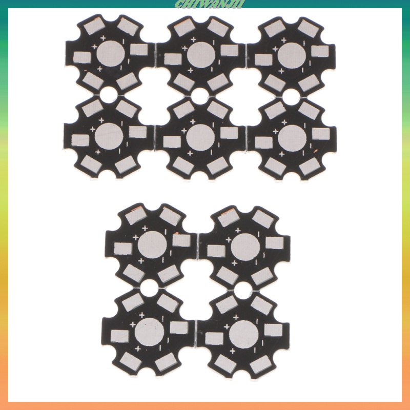 Bộ 10 Đèn Led 1w / 3w / 5w Công Suất Cao Đế Nhôm Tản Nhiệt | BigBuy360 - bigbuy360.vn