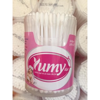 Bông tăm trẻ em yumy lọ 160 que