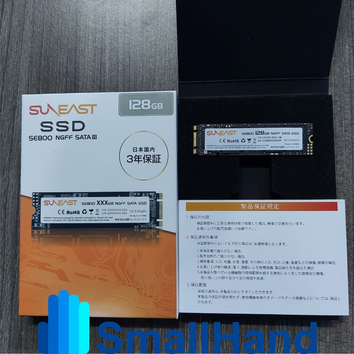 Ổ cứng SSD M2.NGFF SunEast 128GB nội địa Nhật Bản – CHÍNH HÃNG – Bảo hành 3 năm – M2 Sata3 SSD chính hãng