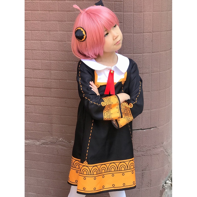 Bộ Đồ Hóa Trang Nhân Vật Phim Spy X Family Anya Forger Cho Người Lớn Và Trẻ Em