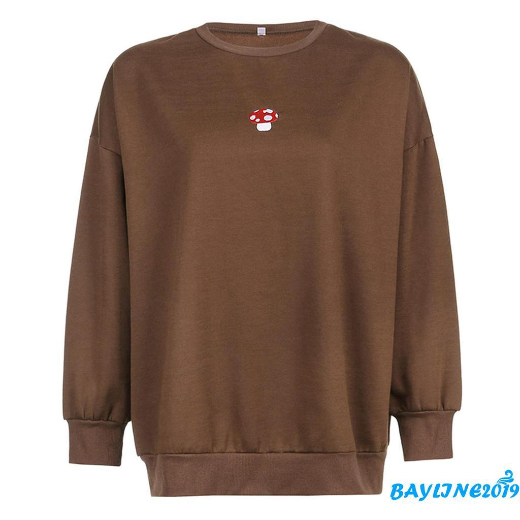 Áo Thun Nữ Dài Tay Cổ Tròn Thời Trang