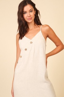 Đầm dây linen hiệu Misia