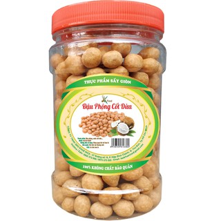 Đậu Phộng Da Cá Sấy Nước Cốt Dừa Thơm Ngon hiệu SK FOOD- Hũ 200G