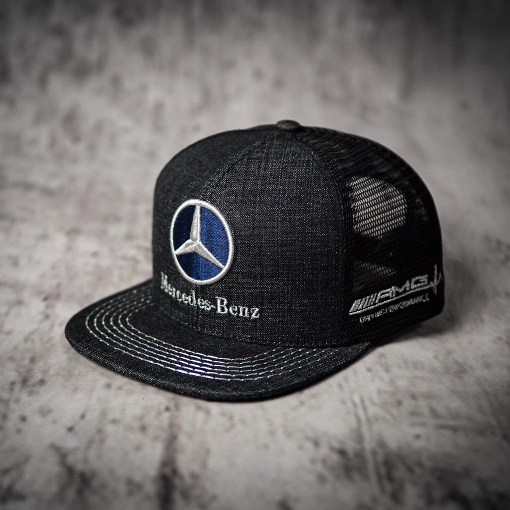 MŨ NÓN SNAPBACK HIỆU MERCEDES- BENZ CHẤT VẢI COTTON THUN HÀN QUỐC CAO CẤP