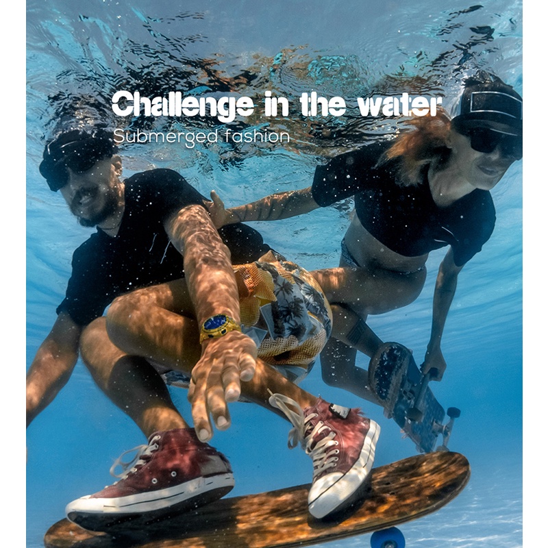 Đồng Hồ Thể Thao Thông Minh Chống Thấm Nước 50m In Chữ NORTH EDGE WARS