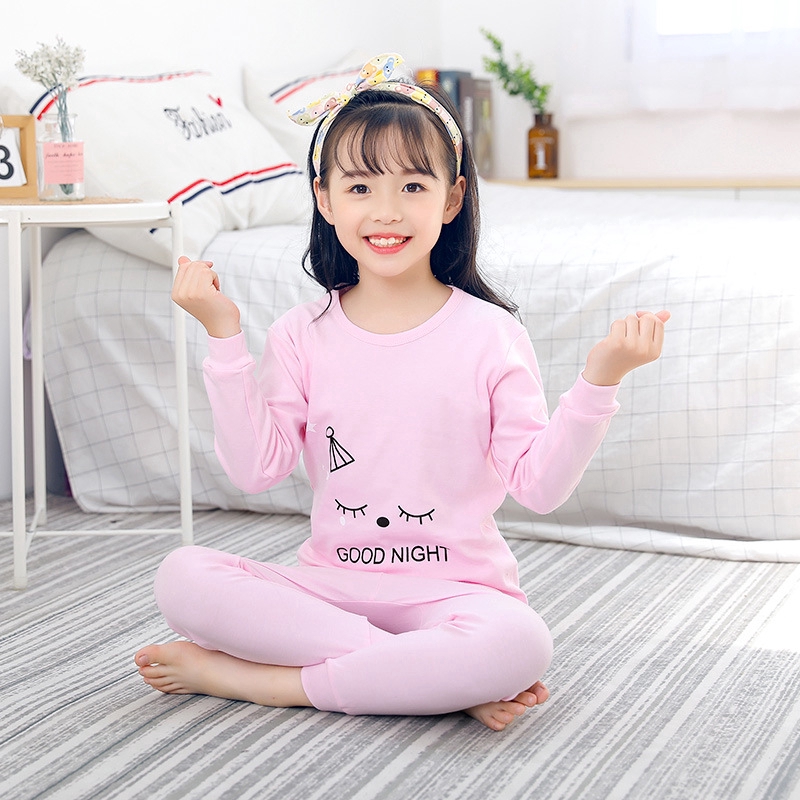 Bộ Đồ Ngủ Cotton Giữ Ấm Cho Bé Trai Từ 2-18 Tuổi