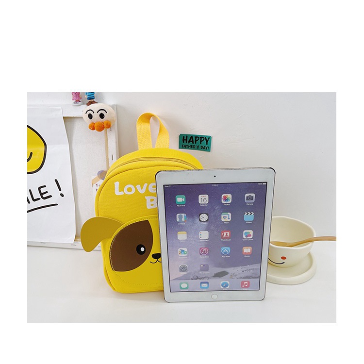 Balo cho bé học mẫu giáo siêu nhẹ hình thú - kích thước 19*8*23cm