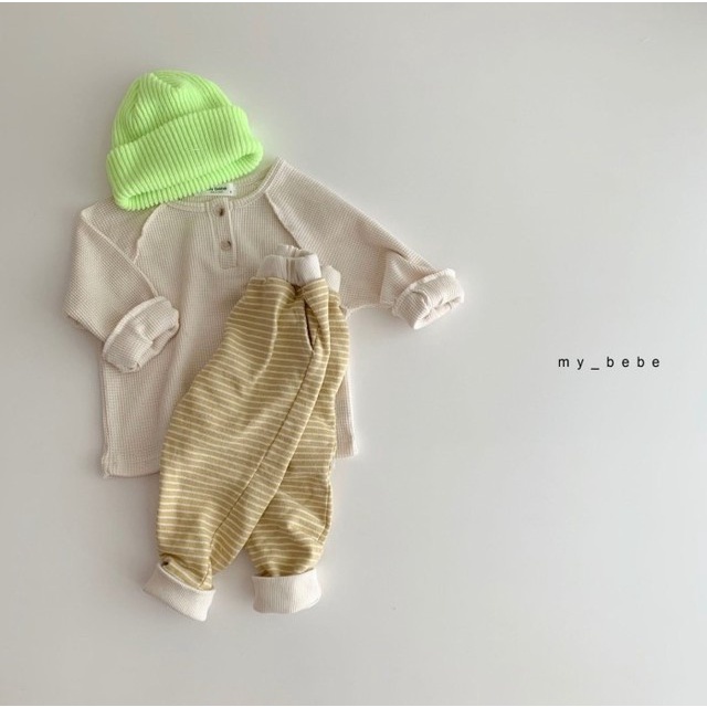 Áo dài tay cho bé chất liệu cotton tổ ong xốp mềm mại, kiểu dáng phong cách Hàn Quốc dành cho trẻ từ 3 tháng đến 4 tuổi