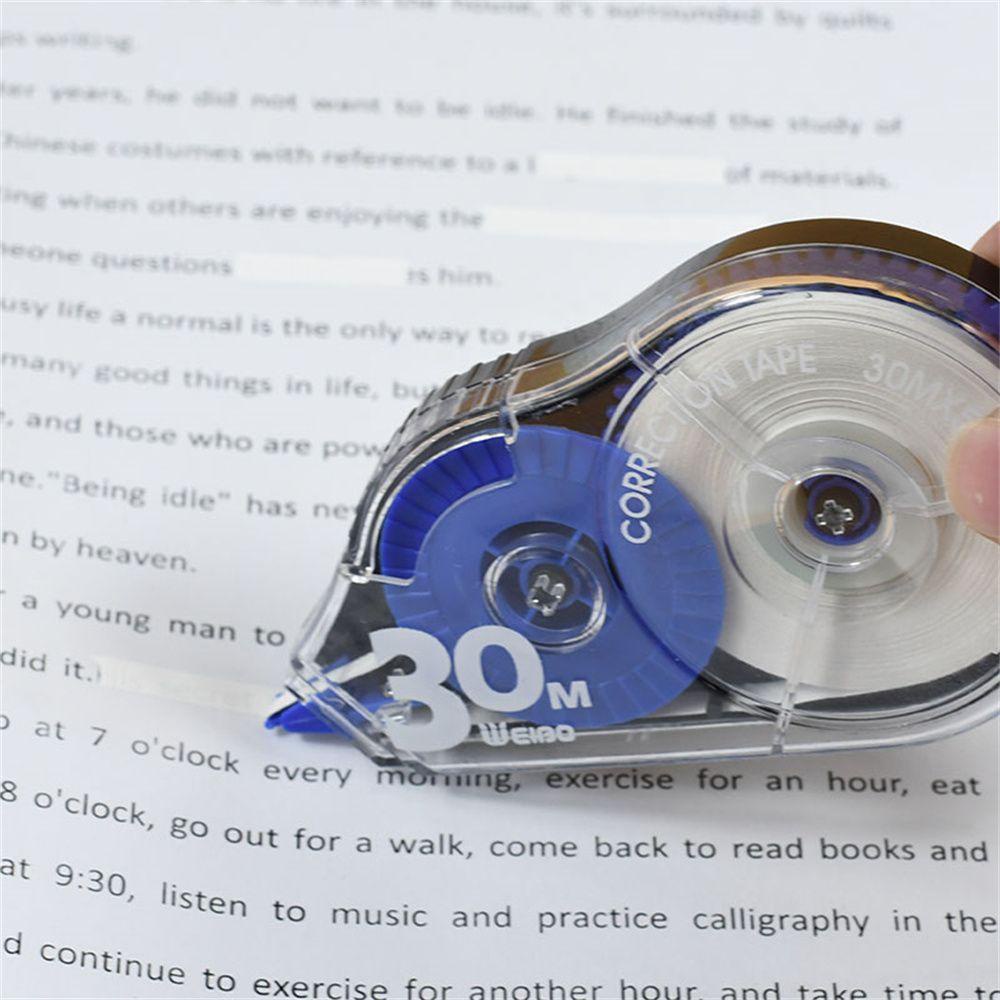 Băng Keo Dán Xóa Lỗi Màu Trắng 5mm * 30M Tiện Dụng Cho Học Sinh