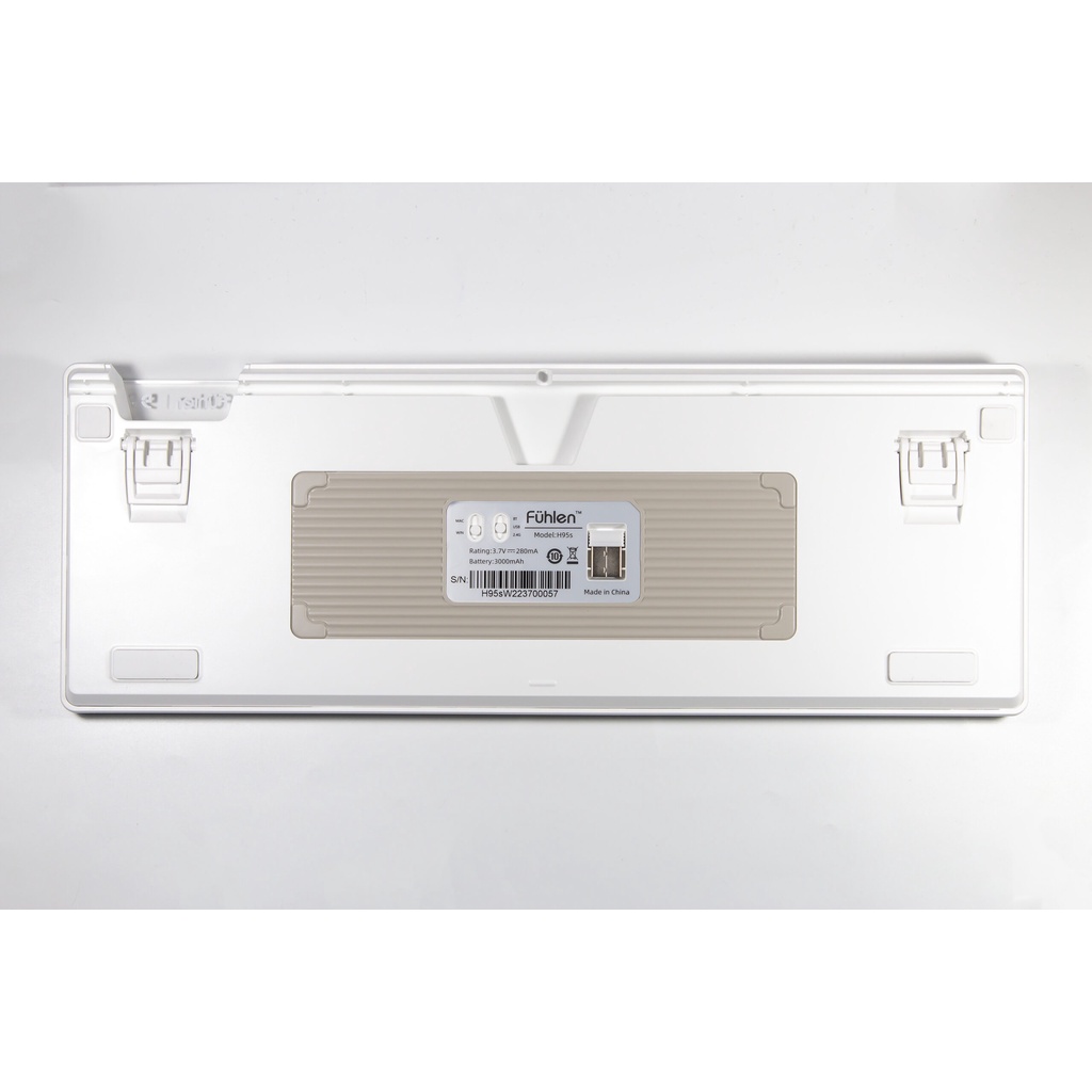 Bàn phím cơ Fuhlen H95S RGB - Gasket Mount / 3 mode/ Hotswap 5 pin / 3000mah - Hàng chính hãng BH 12TH