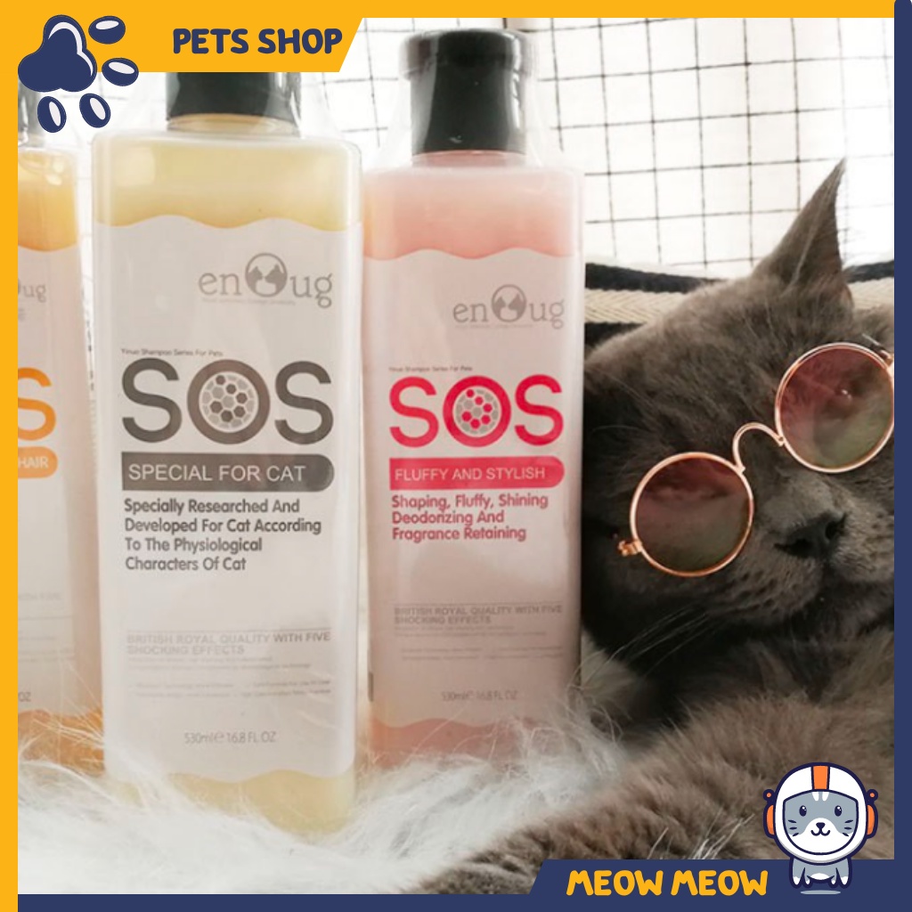 Sữa tắm SOS - Sữa tắm dành cho chó và mèo (530ml)