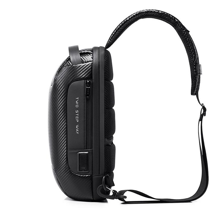 Túi đeo chéo thời trang Carbon Bange Fiber Sling Bag