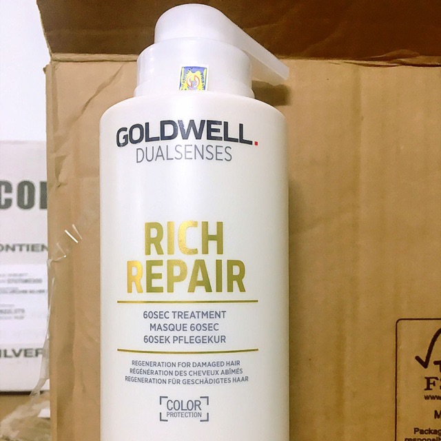 Dầu hấp tóc siêu chữa trị Goldwell Rich Repair