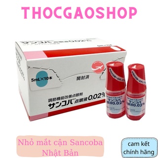 Nhỏ mắt cận Sancoba Nhật Bản 5ml chăm sóc đôi mắt khoẻ