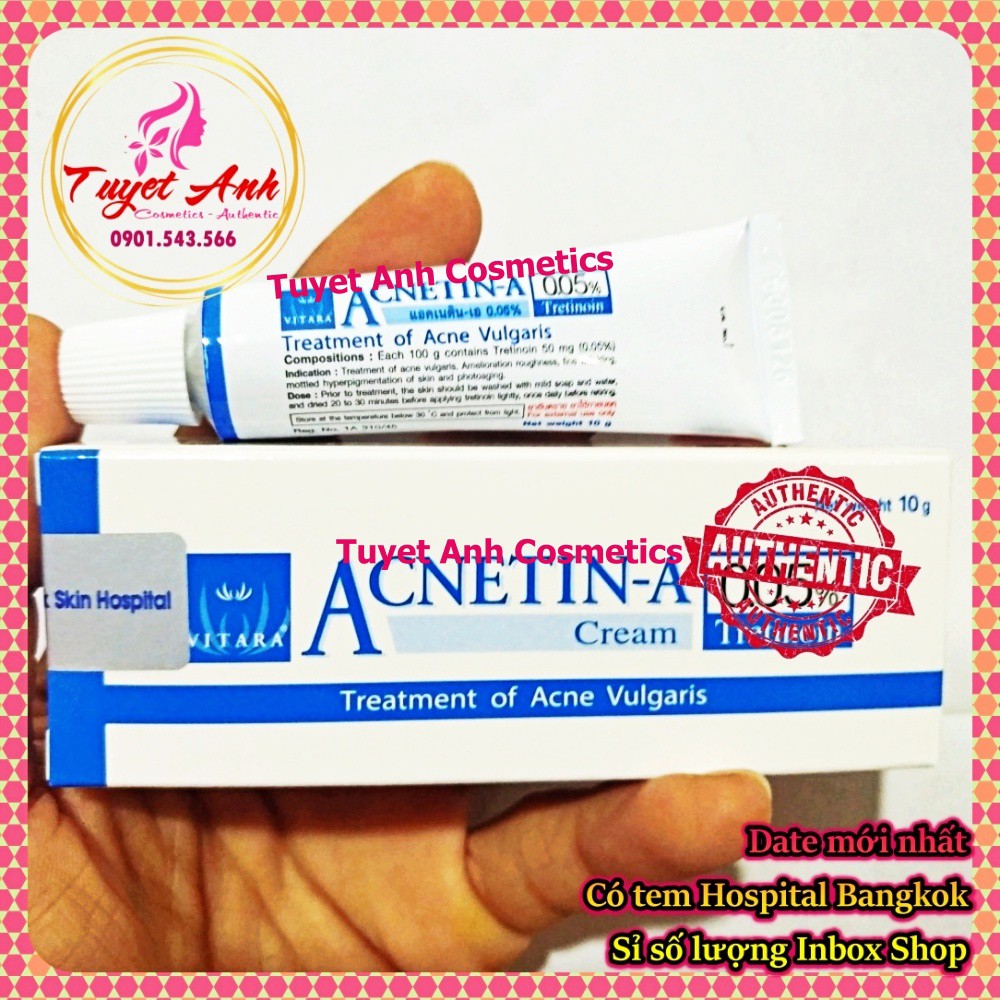 Kem giảm chống lão hoá da Tretinoin, Acnetin A Thái | BigBuy360 - bigbuy360.vn