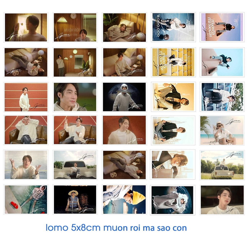 30 lomo Sơn Tùng MTP- muộn rồi mà sao còn, có chắc yêu là đây, chúng ta của hiện tại, nơi này có anh