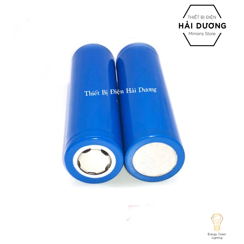 Pin sạc 18650 3.7V 3000mAh dùng cho đèn năng lượng mặt trời và nhiều thiết bị khác - Có thể nạp điện bằng điện lưới