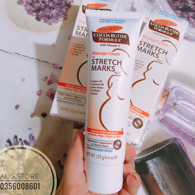 [ĐỦ BILL, chuẩn air] Kem dưỡng trị rạn da Palmers Massage Cream
