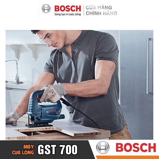 [CHÍNH HÃNG] Máy Cưa Lọng Bosch GST 700 (550W), Giá Đại Lý Cấp 1, Bảo Hành Tại Các TTBH Toàn Quốc