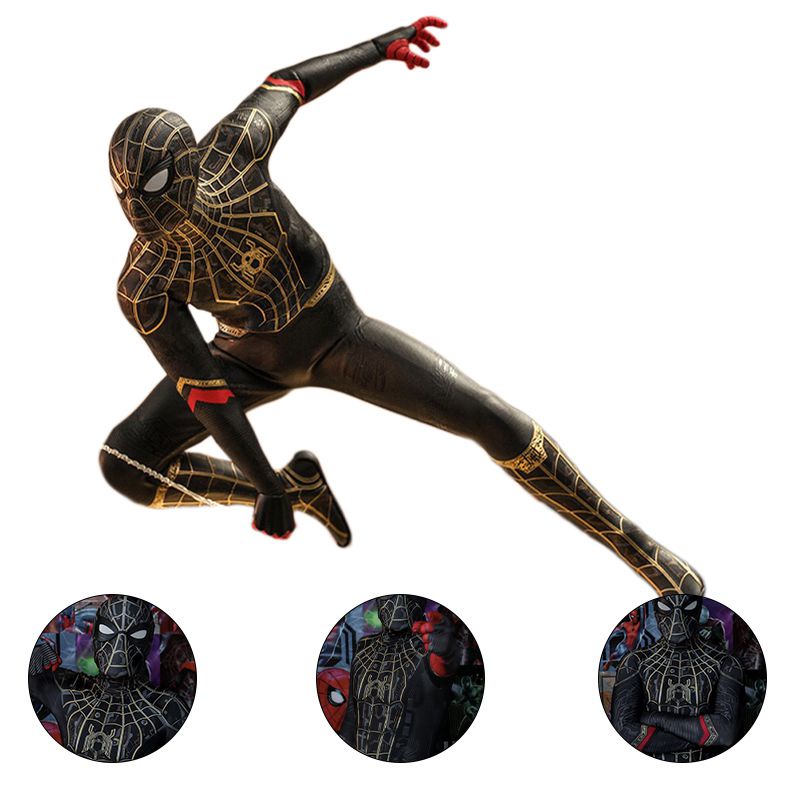 Bộ Đồ Hóa Trang Người Nhện Dành Cho Trẻ Em Và Người Lớn